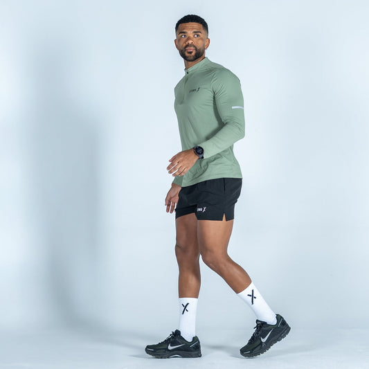 X Running Short Black