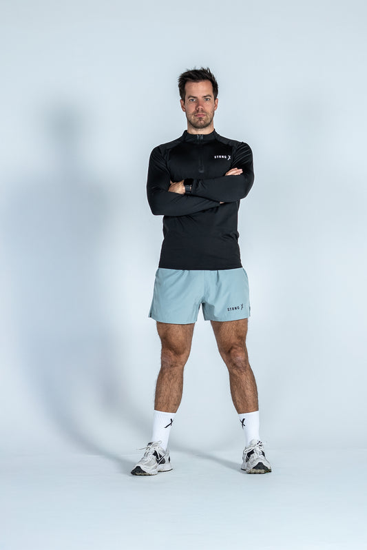 X Running Short Slate Blue