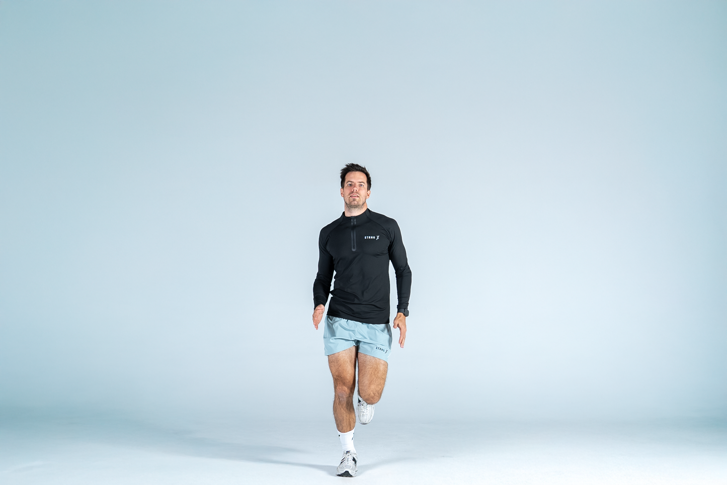 X Running Short Slate Blue