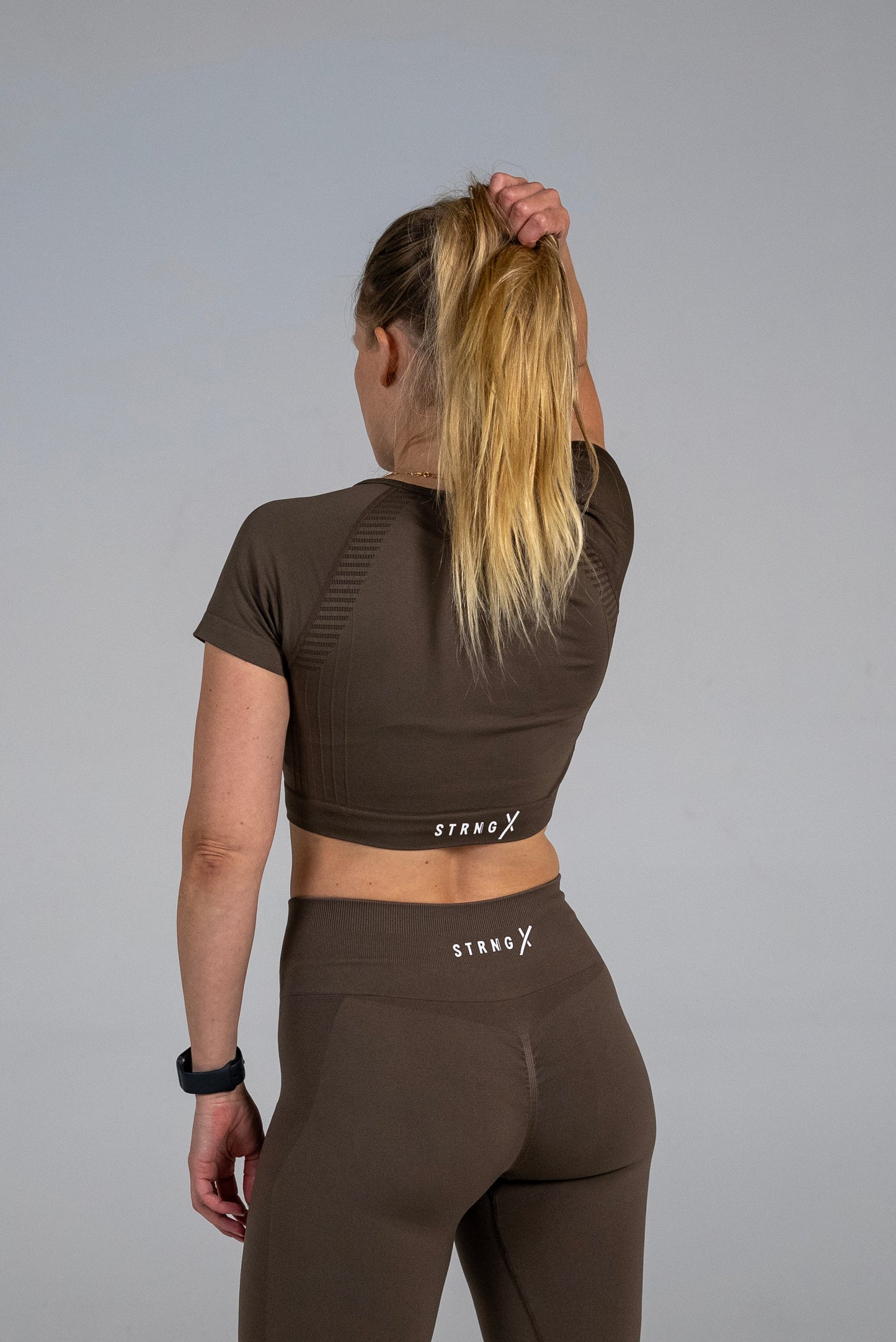 Power X T-shirt - Brown