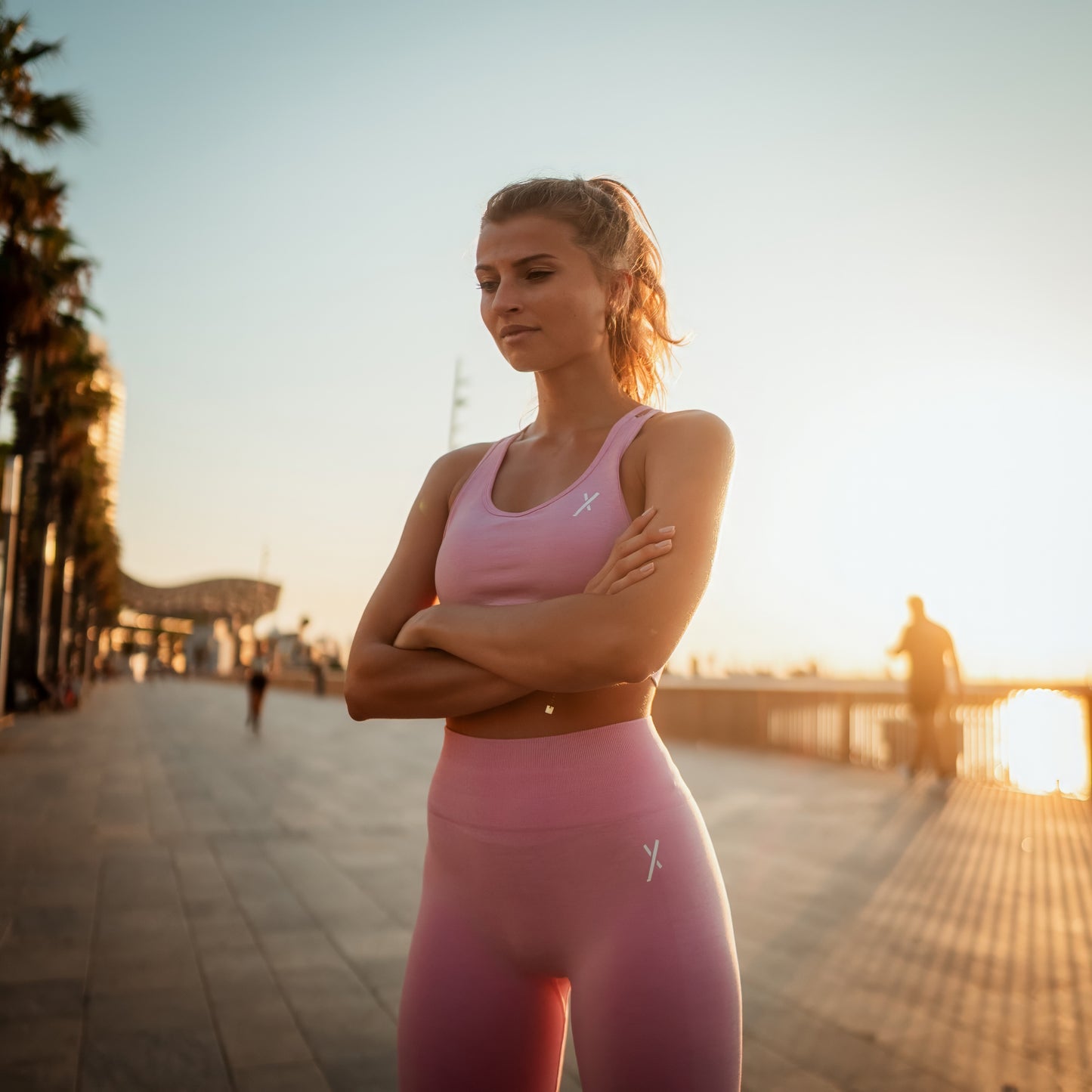 POWER X BRA | LIGHT PINK