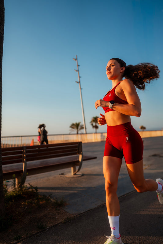 Power X Shorts -BORDEAUX