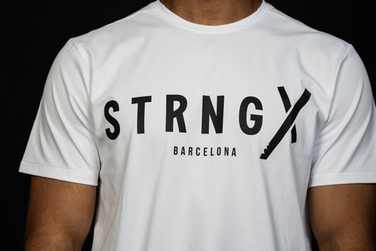 X ESSENTIALS TEE - White Bcn
