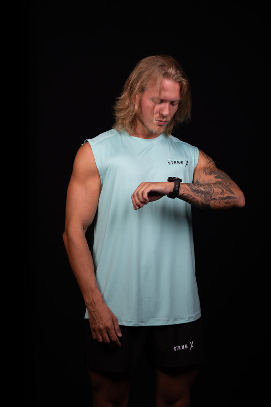 POWER X TANK - AQUA GREEN