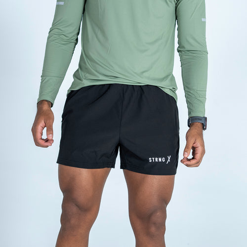 X Running Short Black
