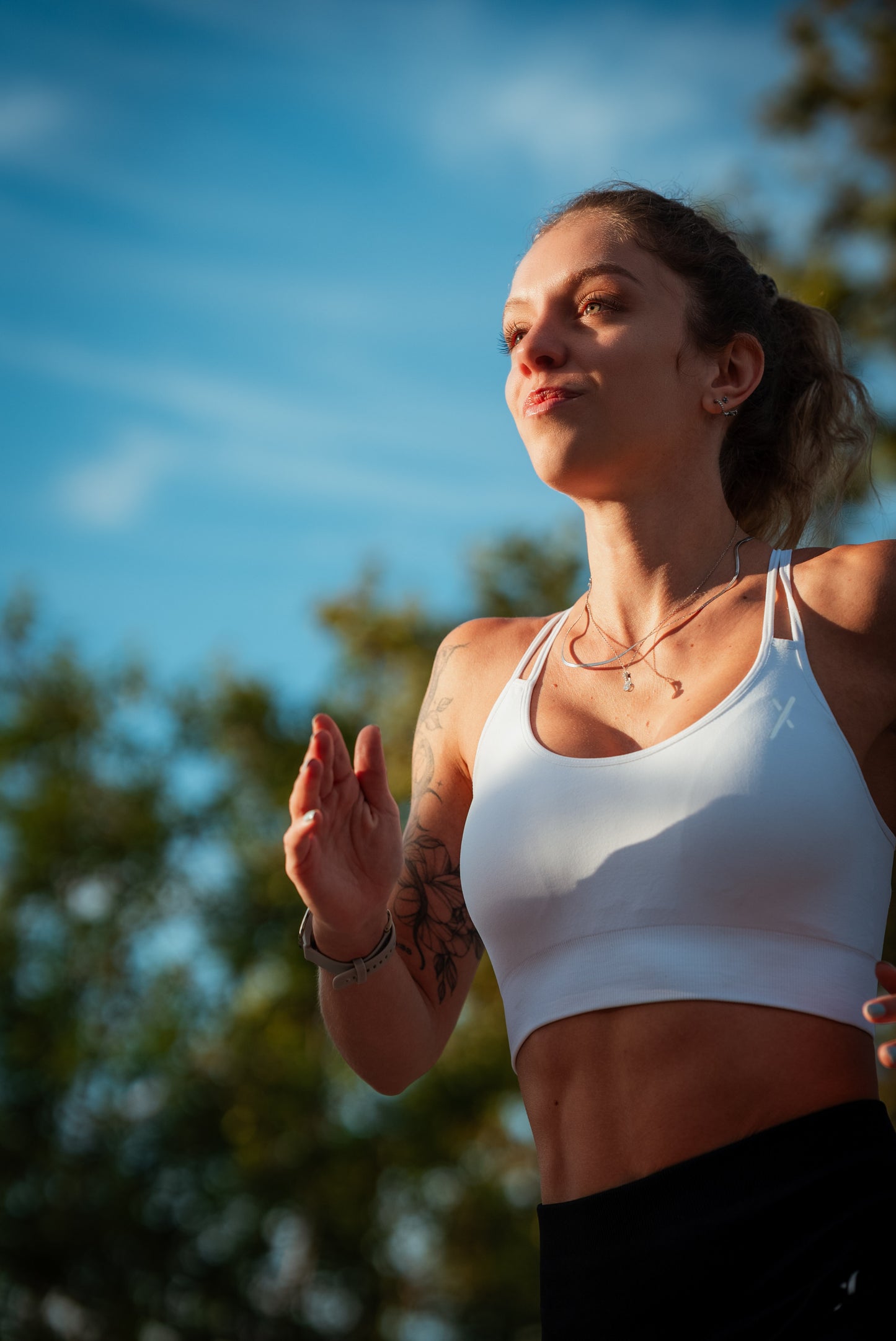 STRNG X FLEX BRA | WHITE