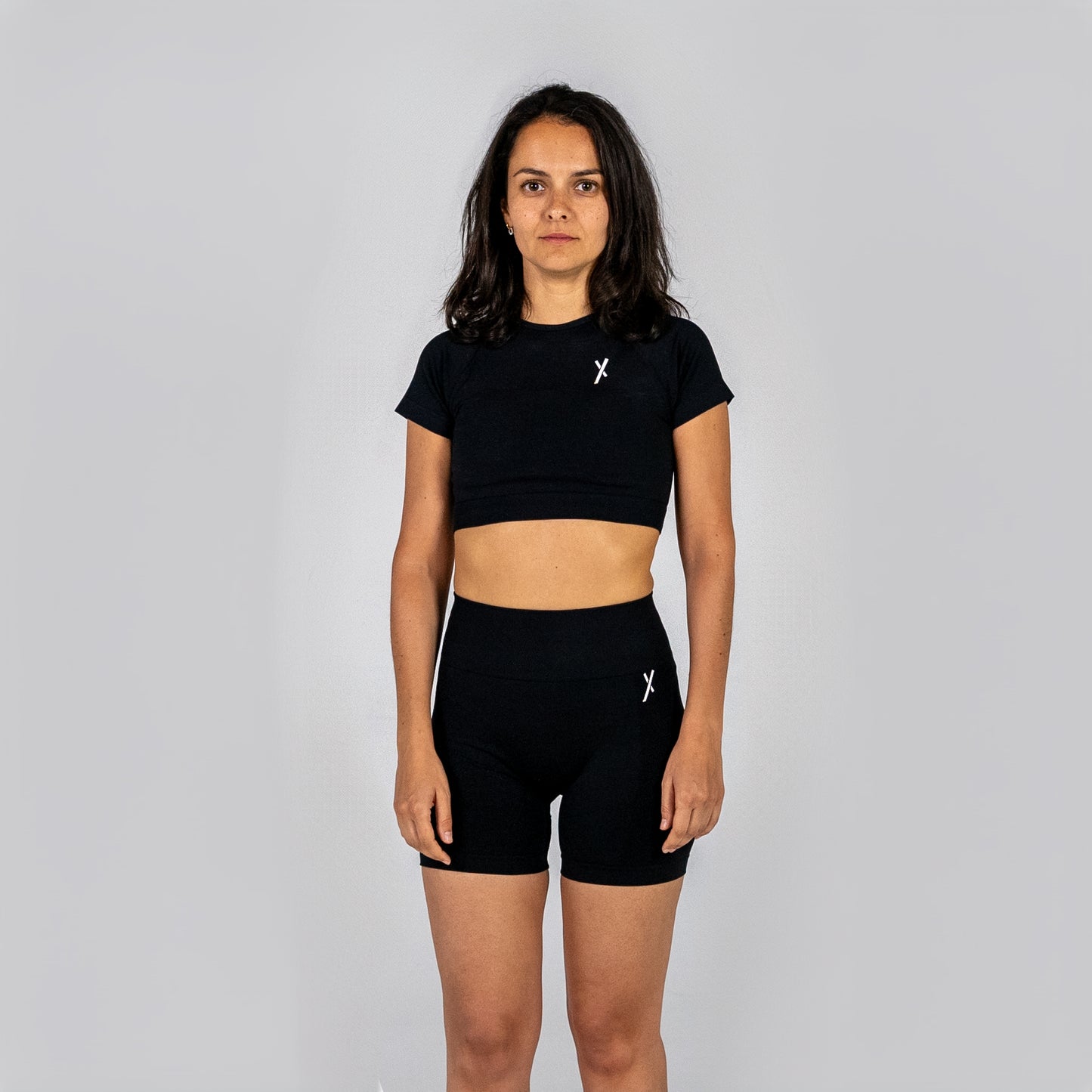 Seamless X T-shirt - Black