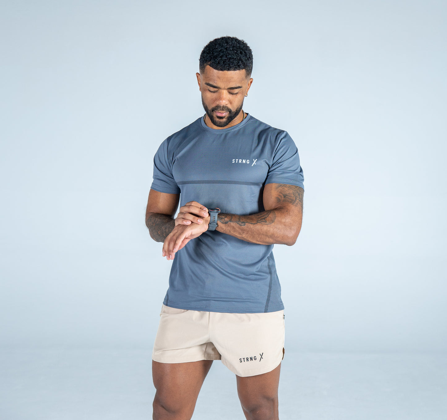 X Run T-shirt  Grey