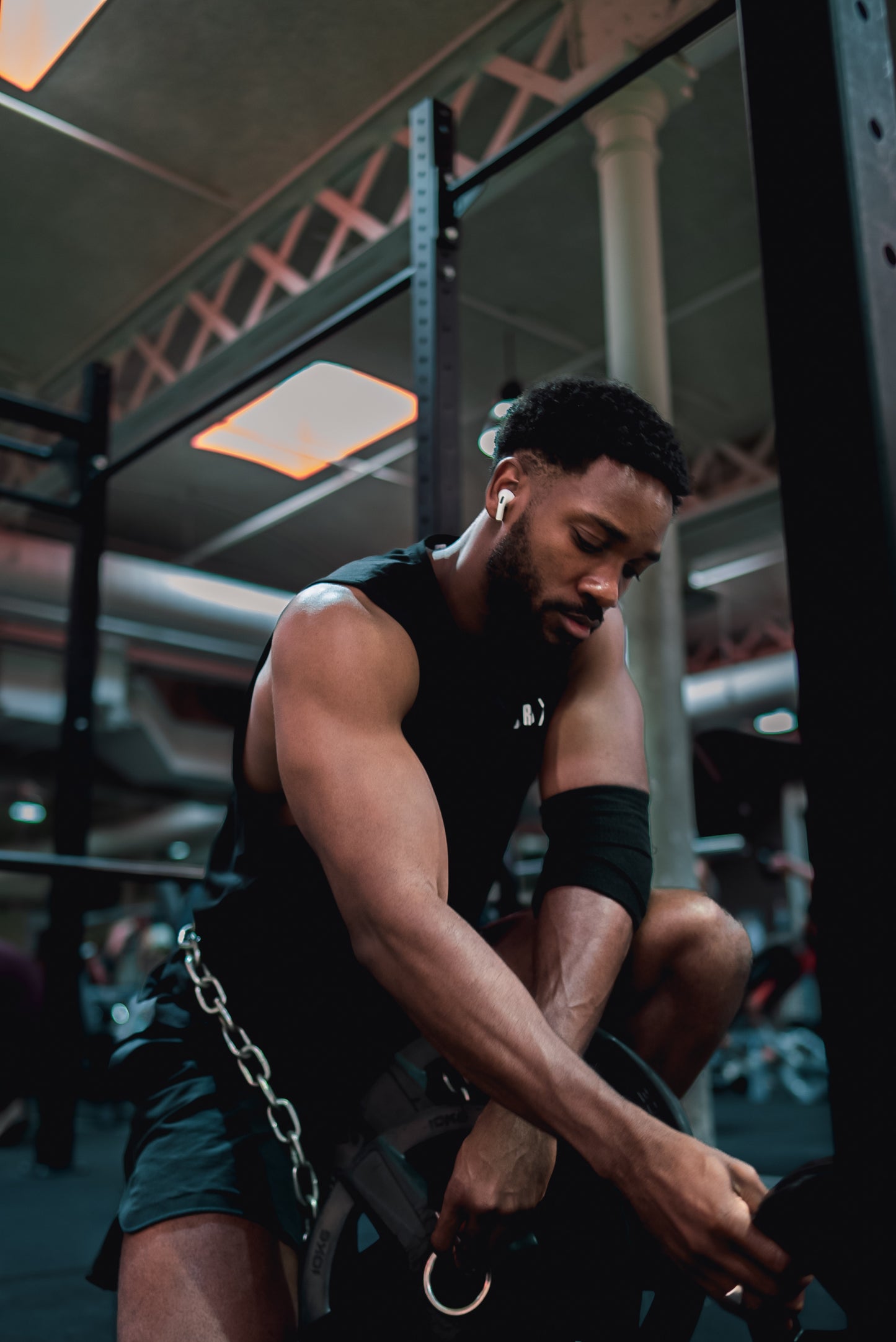 TANK TOP HOUSE OF LIFTERS - Black