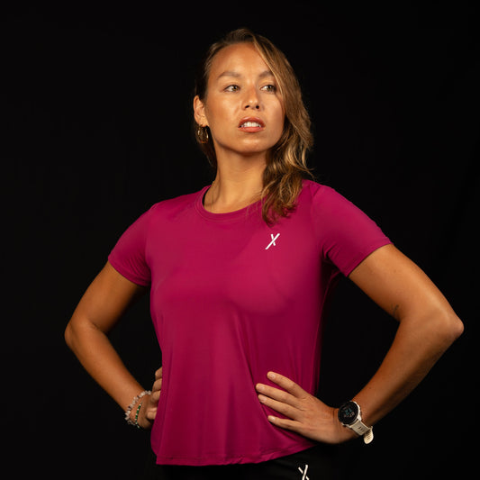 VELOCITY X TEE - Power Magenta