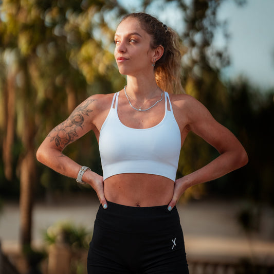 STRNG X FLEX BRA | WHITE