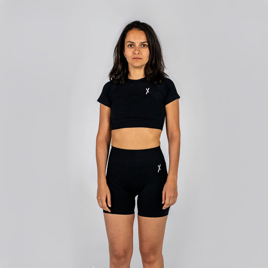 Seamless X T-shirt - Black