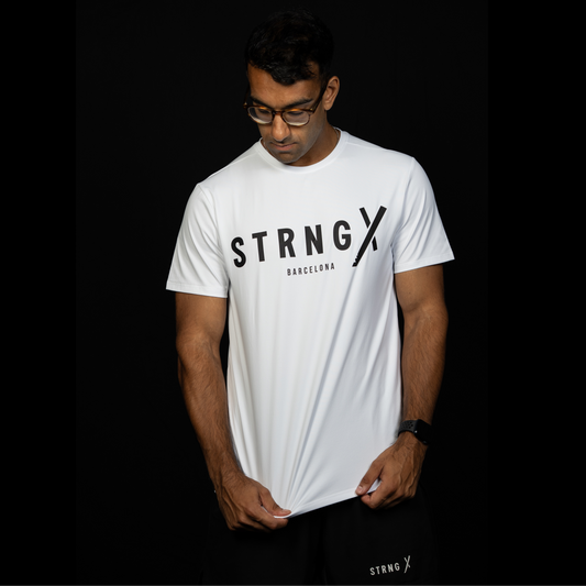 X ESSENTIALS TEE - White Bcn