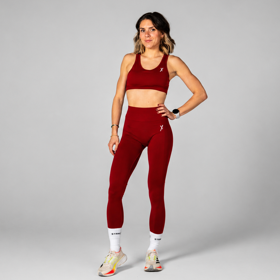 Power X Leggings - BORDEAUX