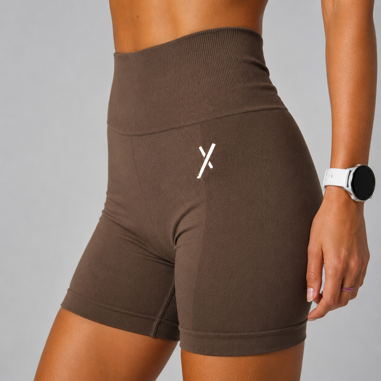 Power X Shorts - Brown