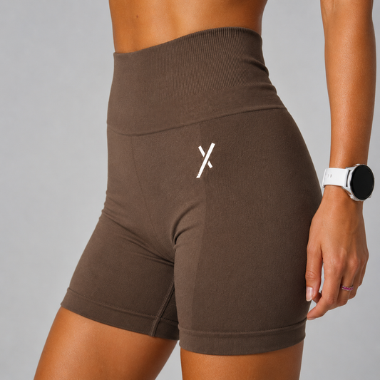 Power X Shorts - Brown